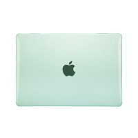 Чехол MacBook White 13 A1342 (2009-2010г) глянцевый (бирюзовый) 4352