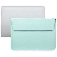 Чехол-конверт для MacBook 13" горизонтальный PU кожа серии Envelope (бирюзовый) 870002