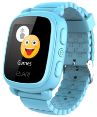 ELARI Детские часы для контроля ребёнка KidPhone 2G GPS (голубой) Г90-42268