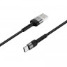 BOROFONE USB кабель Type-C BX34 3A, длина: 1 метр (чёрный) 5031 - BOROFONE USB кабель Type-C BX34 3A, длина: 1 метр (чёрный) 5031