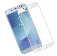 Стекло Samsung Galaxy J7 Pro / J730 (белый) 5838