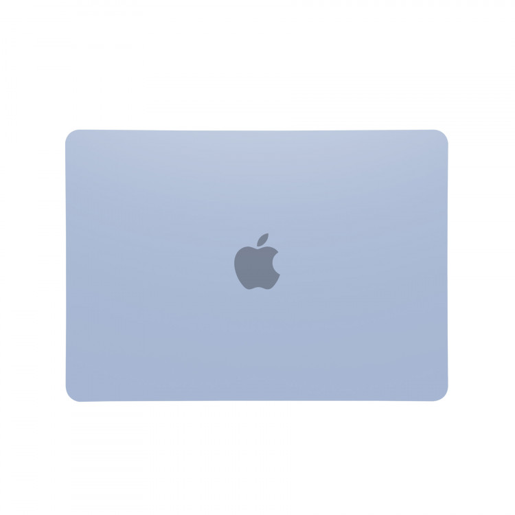 Чехол MacBook Pro 13 модель A1706 / A1708 / A1989 / A2159 / A2338 / A2289 / A2251 (2016-2022гг.) матовый (васильковый) 0052