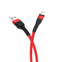 HOCO USB кабель 8-pin X34 2.4A 1м (красный) 7369