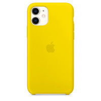 Чехол Silicone Case iPhone 11 (жёлтый) 5491