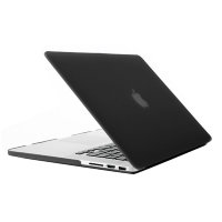 Чехол MacBook Pro 13 модель A1425 / A1502 (2013-2015) матовый (чёрный) 0015