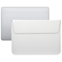 Чехол-конверт для MacBook 13" горизонтальный PU кожа серии Envelope (белый) 870002