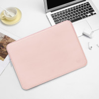BUBM Папка-чехол для MacBook Pro / Air 13" модель Leather PU (розовый) 1781