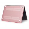 Чехол MacBook Air 13.6 A2681 (2022г) матовый (розовый) 7645 - Чехол MacBook Air 13.6 A2681 (2022г) матовый (розовый) 7645