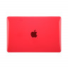 Чехол MacBook White 13 A1342 (2009-2010г) глянцевый (красный) 4352 - Чехол MacBook White 13 A1342 (2009-2010г) глянцевый (красный) 4352