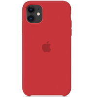 Чехол Silicone Case iPhone 11 (красный) 5514