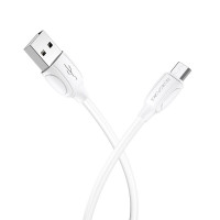 BOROFONE USB кабель micro BX19 2.4A, 1метр (белый) Г-14 1787