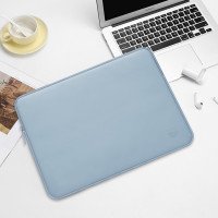 BUBM Папка-чехол для MacBook Pro / Air 13" модель Leather PU (голубой) 1781