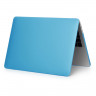 Чехол MacBook Air 13.6 модель A2681 (2022г) матовый (голубой) 7645 - Чехол MacBook Air 13.6 модель A2681 (2022г) матовый (голубой) 7645
