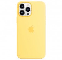 Чехол Silicone Case iPhone 14 Pro (жёлтый) 1509