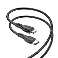 BOROFONE USB-C кабель PD на lightning 8-pin BX51 12W 1метр (чёрный) 7096