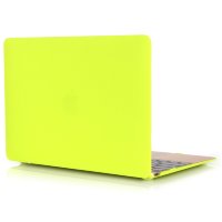 Чехол MacBook Air 13 (A1369 / A1466) (2011-2017) матовый (лимон) 0016