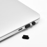 Комплект заглушек для MacBook (чёрный) 0709 - Комплект заглушек для MacBook (чёрный) 0709