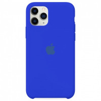 Чехол Silicone case iPhone 11 (ультрамарин) 5778