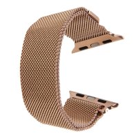 Ремешок Apple Watch 42mm / 44mm Миланская петля на магните (розовое золото) 1457