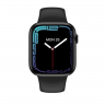 Смарт часы умные HW67 PRO MAX 45mm NFC экран 1.9&quot; + магнитная зарядка таблетка (черный глянец Onyx) 43968 - Смарт часы умные HW67 PRO MAX 45mm NFC экран 1.9" + магнитная зарядка таблетка (черный глянец Onyx) 43968