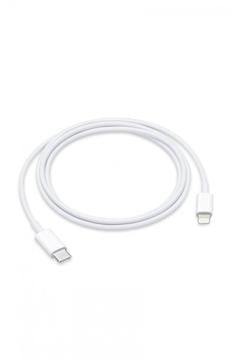 USB-C кабель PD на lightning 8-pin качество AAA 20W 1метр (белый) 7097