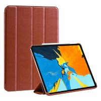HOCO Чехол для iPad Pro 12.9 (2018) Smart Cover кожаный (коричневый) 0167