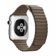 Ремешок Apple Watch 38mm / 40mm шагрень кожа (коричневый) 2003 - Ремешок Apple Watch 38mm / 40mm шагрень кожа (коричневый) 2003