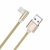 BOROFONE USB кабель micro BX26 2.4A, длина: 1 метр (золото) 3538 - BOROFONE USB кабель micro BX26 2.4A, длина: 1 метр (золото) 3538