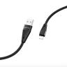 BOROFONE USB кабель 8-pin BU10 2.4A, 1.2 метра (чёрный) 5285 - BOROFONE USB кабель 8-pin BU10 2.4A, 1.2 метра (чёрный) 5285