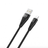 BOROFONE USB кабель 8-pin BU10 2.4A, 1.2 метра (чёрный) 5285 - BOROFONE USB кабель 8-pin BU10 2.4A, 1.2 метра (чёрный) 5285