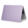 Чехол MacBook Air 13.6 модель A2681 (2022г) матовый (фиолетовый) 7645 - Чехол MacBook Air 13.6 модель A2681 (2022г) матовый (фиолетовый) 7645