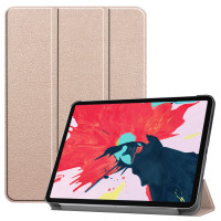 Чехол для iPad Pro 11 (2018-2020) Smart Cover серии Custer PC + кожа (золото) 3101