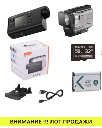 Экшн камера Sony HDR-AS50 б/у цвет черный + аксессуары (20945)