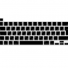 БРОНЬКА Накладка на клавиатуру MacBook Pro 13 2020-2021 (A2289 / A2251 / A2338) / MacBook Pro 16 2019 (A2141) с Touch Bar силикон EU (чёрный) 9525 - БРОНЬКА Накладка на клавиатуру MacBook Pro 13 2020-2021 (A2289 / A2251 / A2338) / MacBook Pro 16 2019 (A2141) с Touch Bar силикон EU (чёрный) 9525