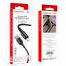 BOROFONE USB кабель lightning 8-pin BX54 2.4A, 1 метр (чёрный) 5377 - BOROFONE USB кабель lightning 8-pin BX54 2.4A, 1 метр (чёрный) 5377