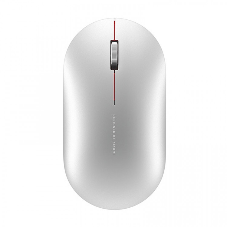 XIAOMI Fashion Компьютерная беспроводная сверхтонкая Bluetooth мышь mini Mouse модель XMWS001TM (серебро) 6825