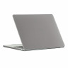Чехол MacBook Air 13.6 модель A2681 (2022г) матовый (серый) 7645 - Чехол MacBook Air 13.6 модель A2681 (2022г) матовый (серый) 7645