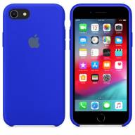 Чехол Silicone Case iPhone 7 / 8 (ультрамарин) 6608 - Чехол Silicone Case iPhone 7 / 8 (ультрамарин) 6608