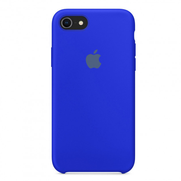 Чехол Silicone Case iPhone 7 / 8 (ультрамарин) 6608