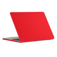 Чехол MacBook Air 13.6 A2681 (2022г) матовый (красный) 7645