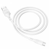 BOROFONE USB кабель micro BX43 2.4A, длина: 1 метр (белый) Г-14 8461 - BOROFONE USB кабель micro BX43 2.4A, длина: 1 метр (белый) Г-14 8461