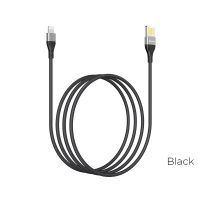 BOROFONE USB кабель 8-pin BU11 2.4A, длина: 1.2 метра (чёрный) 2295