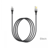 BOROFONE USB кабель 8-pin BU11 2.4A, длина: 1.2 метра (чёрный) 2295 - BOROFONE USB кабель 8-pin BU11 2.4A, длина: 1.2 метра (чёрный) 2295