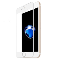 WALKER Стекло для iPhone 7 / 8 / SE (2020) противоударное 5D (белый) A+ (5197)