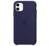 Чехол Silicone Case iPhone 11 (тёмно-синий) 5521