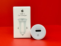 АЗУ Автомобильное зарядное устройство Apple USB-C Car Charger 20W (белый / качество LUX) Г30-76911