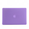 Чехол MacBook Pro 13 модель A1425 / A1502 (2013-2015) матовый (фиолетовый) 0015 - Чехол MacBook Pro 13 модель A1425 / A1502 (2013-2015) матовый (фиолетовый) 0015