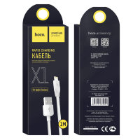 HOCO USB кабель 8-pin X1 1метр (белый) 2021