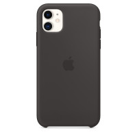Чехол Silicone Case iPhone 11 (чёрный) 5453