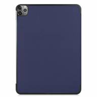Чехол для iPad Pro 11 (2018-2020) Smart Cover серии Custer PC + кожа (тёмно-синий) 3101 - Чехол для iPad Pro 11 (2018-2020) Smart Cover серии Custer PC + кожа (тёмно-синий) 3101